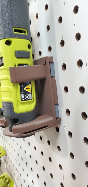 Giá treo pegboard cho dụng cụ Ryobi 4v USB Lithium - Image 1