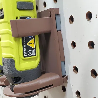 Giá treo pegboard cho dụng cụ Ryobi 4v USB Lithium