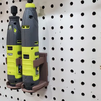 Giá treo pegboard cho dụng cụ Ryobi 4v USB Lithium