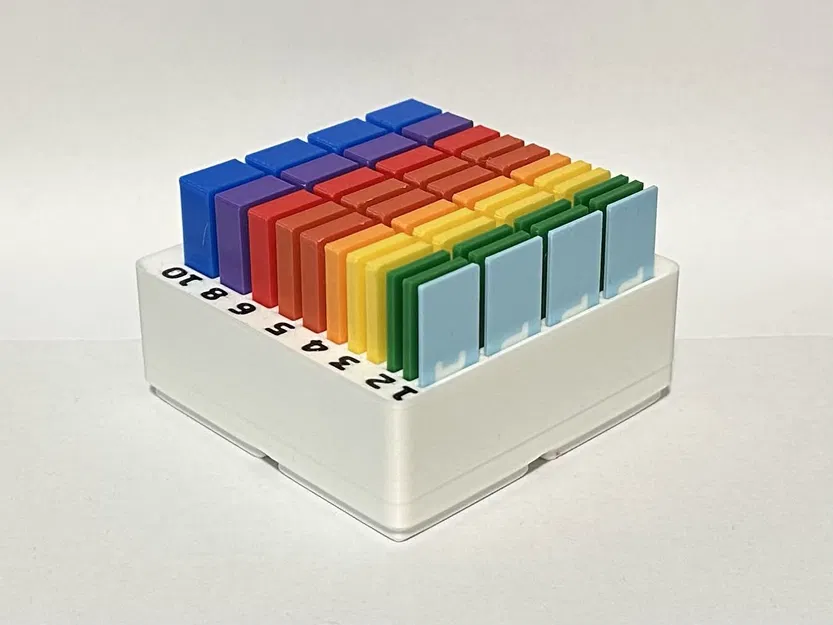 Bộ Spacer/Gauge Block hệ Metric & Shims mộc kèm hộp Gridfinity tương thích - Image 1