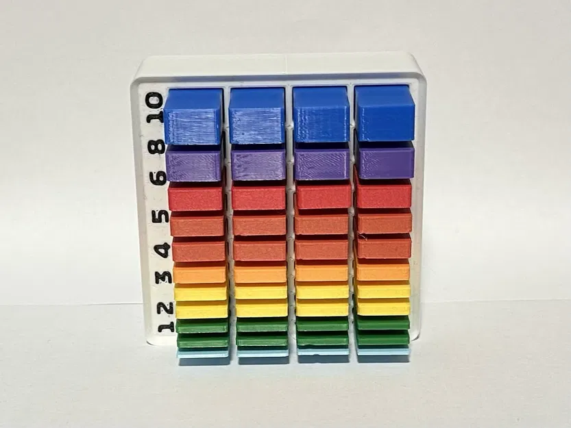 Bộ Spacer/Gauge Block hệ Metric & Shims mộc kèm hộp Gridfinity tương thích - Image 4