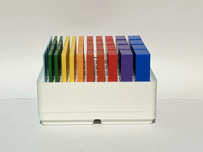 Bộ Spacer/Gauge Block hệ Metric & Shims mộc kèm hộp Gridfinity tương thích - Image 5