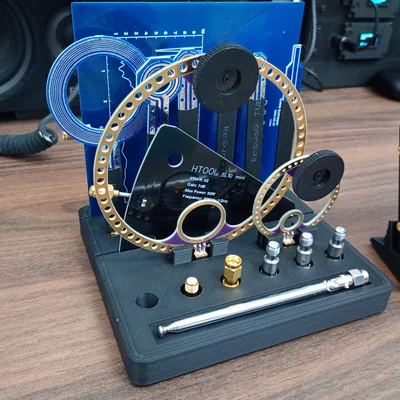 Giá đỡ EMF/EMI Antenna/Probe/Adaptor/Attenuator (ví dụ cho TinySA)