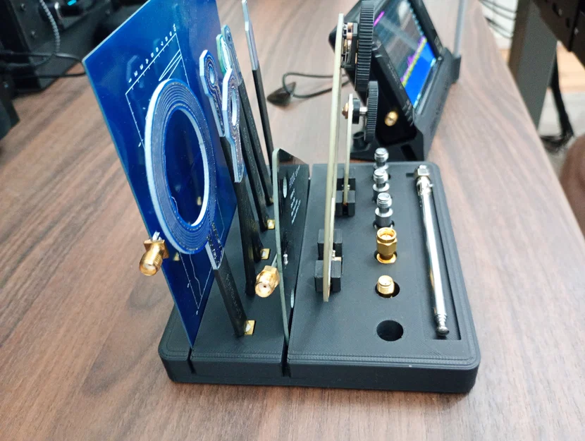 Giá đỡ EMF/EMI Antenna/Probe/Adaptor/Attenuator (ví dụ cho TinySA) - Image 3