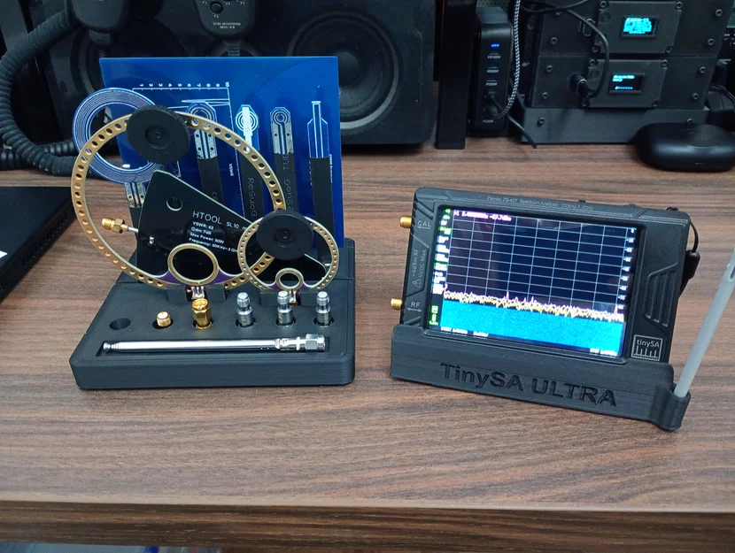 Giá đỡ EMF/EMI Antenna/Probe/Adaptor/Attenuator (ví dụ cho TinySA) - Image 4