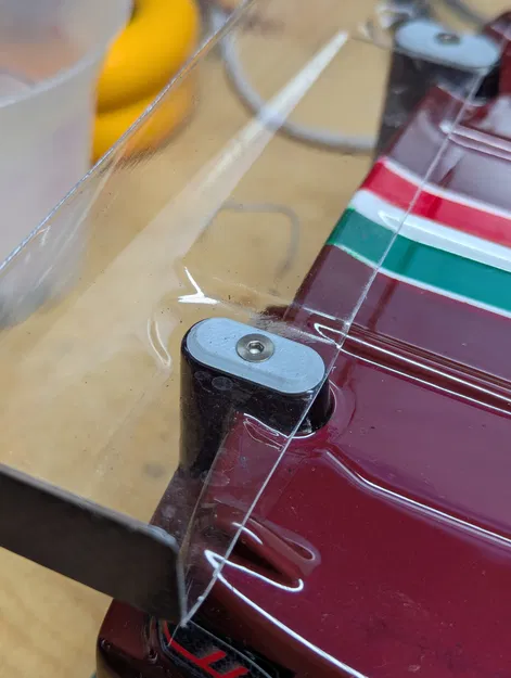 Bruno's Wall Preventer — Tấm lót spoiler (backing plate) cho touring car 1/10 - Image 2