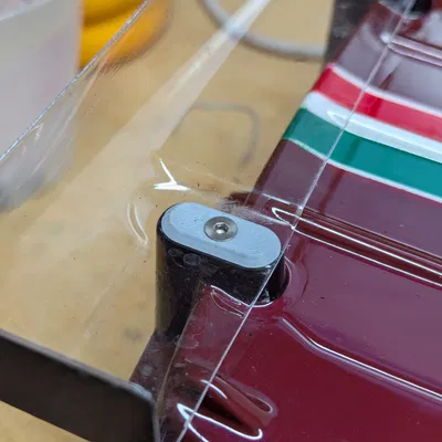 Bruno's Wall Preventer — Tấm lót spoiler (backing plate) cho touring car 1/10