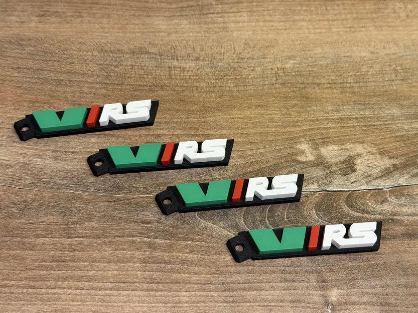 Móc khóa Škoda VRS (Skoda VRS Keychain) - Image 1
