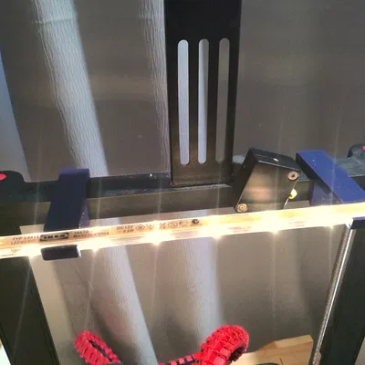 Ngàm snap-on gắn IKEA LEDBERG làm light bar cho Ender 3 V3 KE/SE (No Supports!)