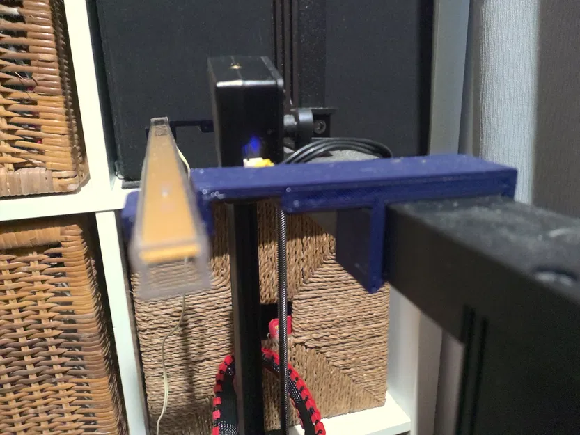 Ngàm snap-on gắn IKEA LEDBERG làm light bar cho Ender 3 V3 KE/SE (No Supports!) - Image 3