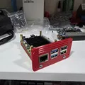Gá rack 10" 1U gắn 3x RPi (Pimoroni NVME + RPi5 + PoE HAT F) - Thumbnail 7