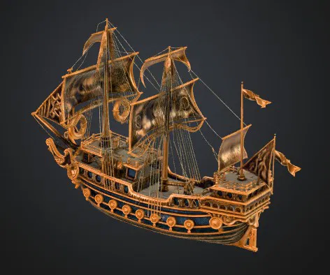 Tàu cướp biển Caribbean (PIRAT SHIP CARIBBEAN PIRATSKA LOD) - Image 2