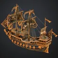 Tàu cướp biển Caribbean (PIRAT SHIP CARIBBEAN PIRATSKA LOD) - Thumbnail 2