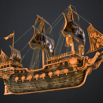 Tàu cướp biển Caribbean (PIRAT SHIP CARIBBEAN PIRATSKA LOD)