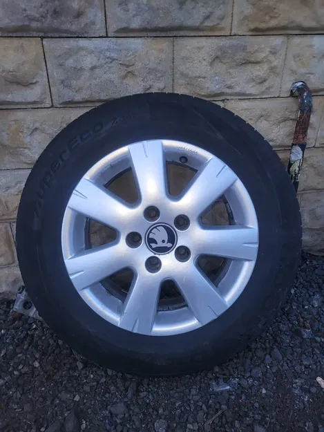 Nắp chụp mâm ALU ŠKODA 65mm / ALU Wheel Cap SKODA 65mm - Image 2