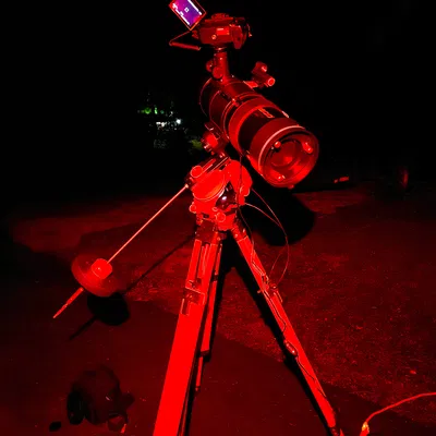 Trục RA cân bằng & Dec cho OG Star Tracker