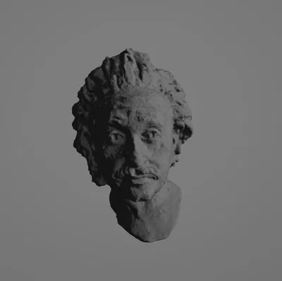 Albert Einstein (Sir Jacob Epstein 1933 - Scan The World)