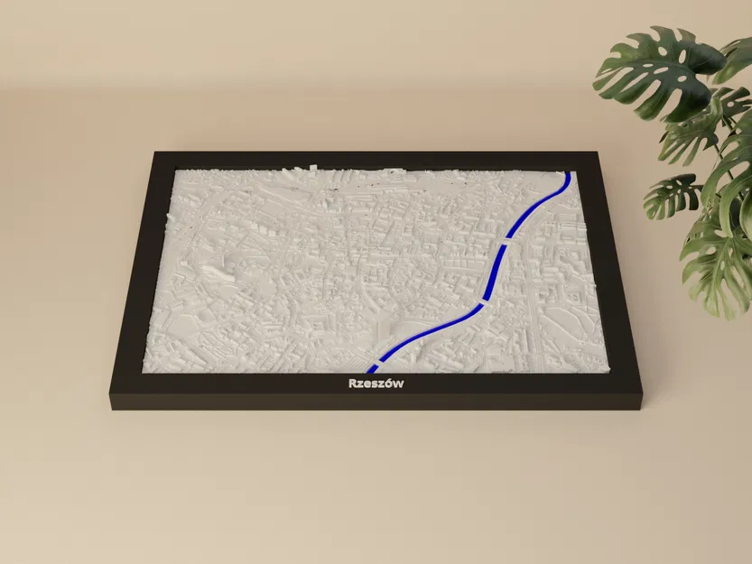 Rzeszów, Ba Lan - Mô hình thu nhỏ 3D - Image 1