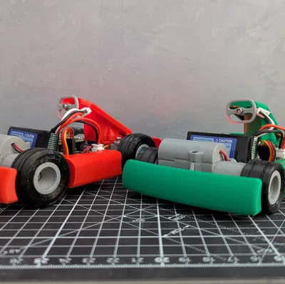 DIY RC GoCart - TableRacer (Xe GoCart RC mini chạy trong nhà)