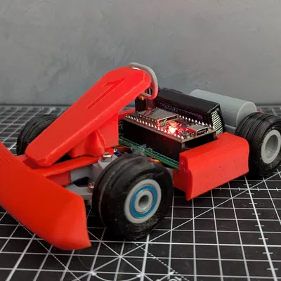 DIY RC GoCart - TableRacer (Xe GoCart RC mini chạy trong nhà)