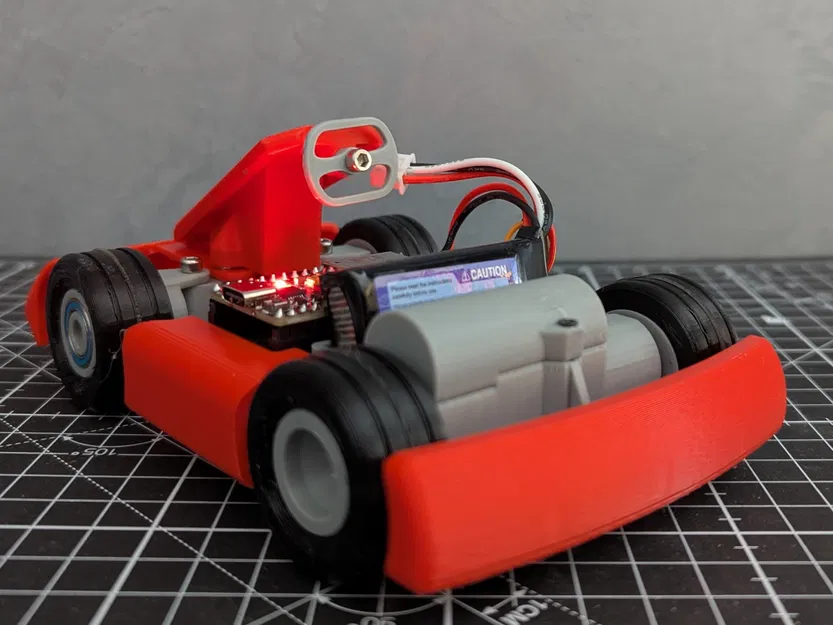 DIY RC GoCart - TableRacer (Xe GoCart RC mini chạy trong nhà) - Image 6