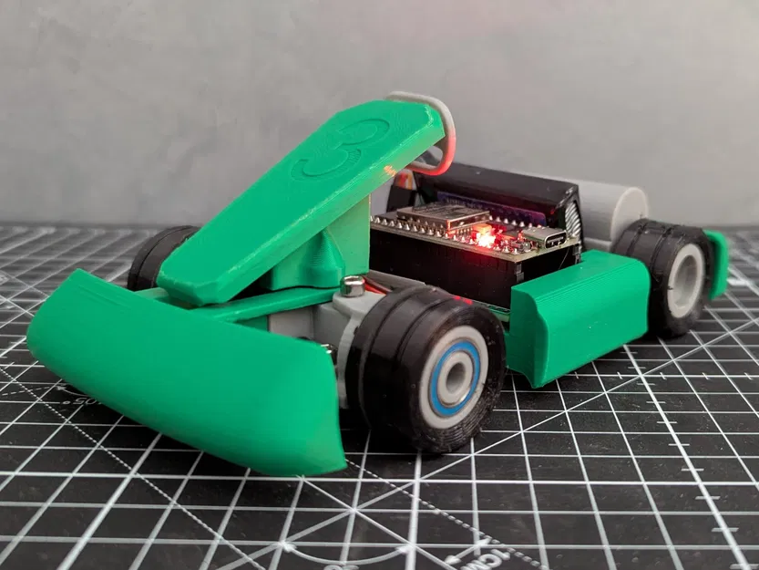 DIY RC GoCart - TableRacer (Xe GoCart RC mini chạy trong nhà) - Image 8