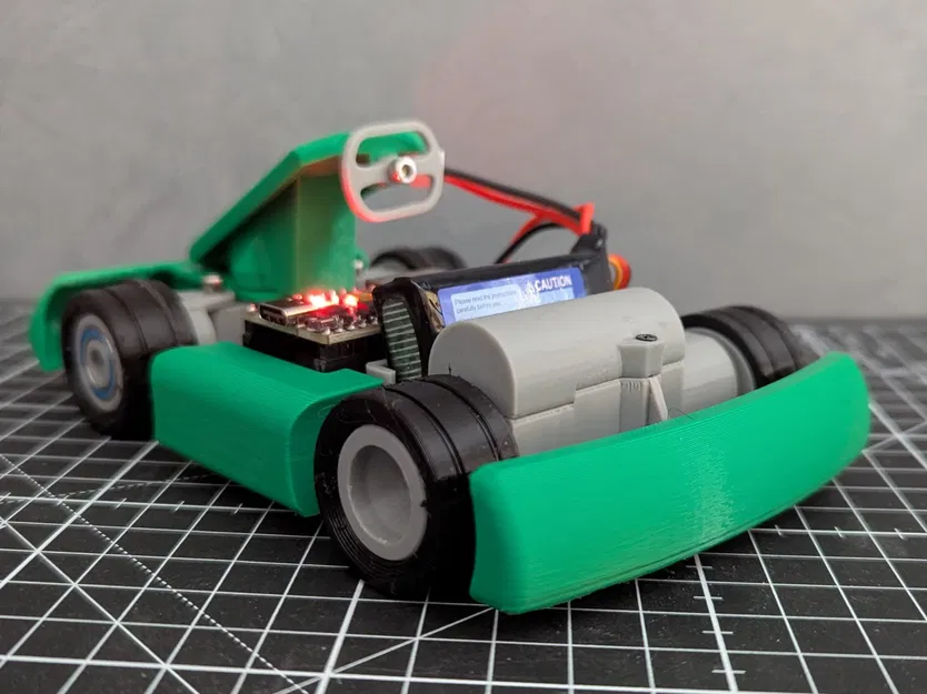 DIY RC GoCart - TableRacer (Xe GoCart RC mini chạy trong nhà) - Image 11