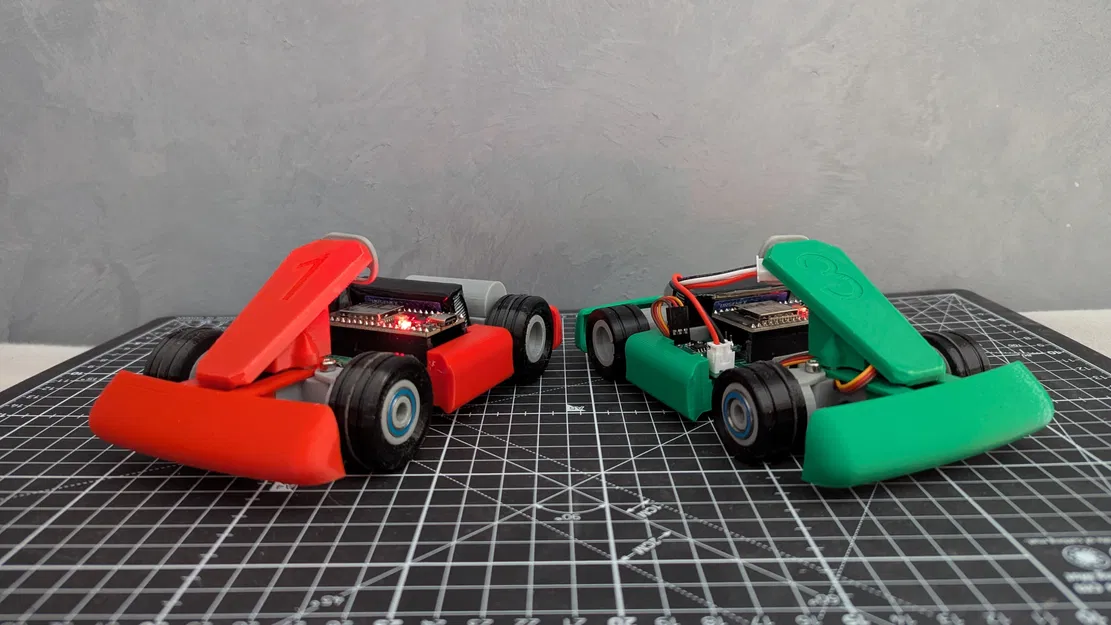 DIY RC GoCart - TableRacer (Xe GoCart RC mini chạy trong nhà) - Image 12