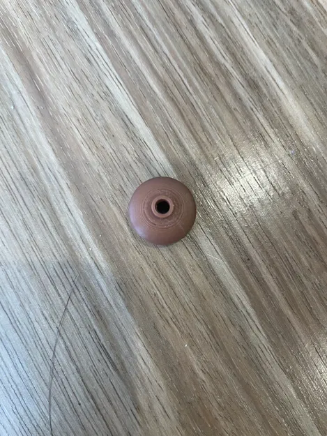 Lego Compatible (30367b.dat) Cylinder 2 x 2 Dome Top Open Stud - Image 2