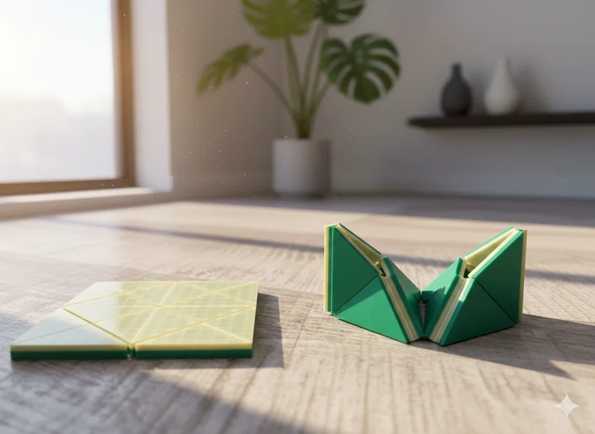 Origami paper – Khối lập phương gấp kiểu Yoshimoto - Image 1