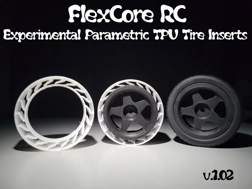 FlexCore RC: Lõi chèn lốp TPU tham số (Parametric) thử nghiệm - Image 1