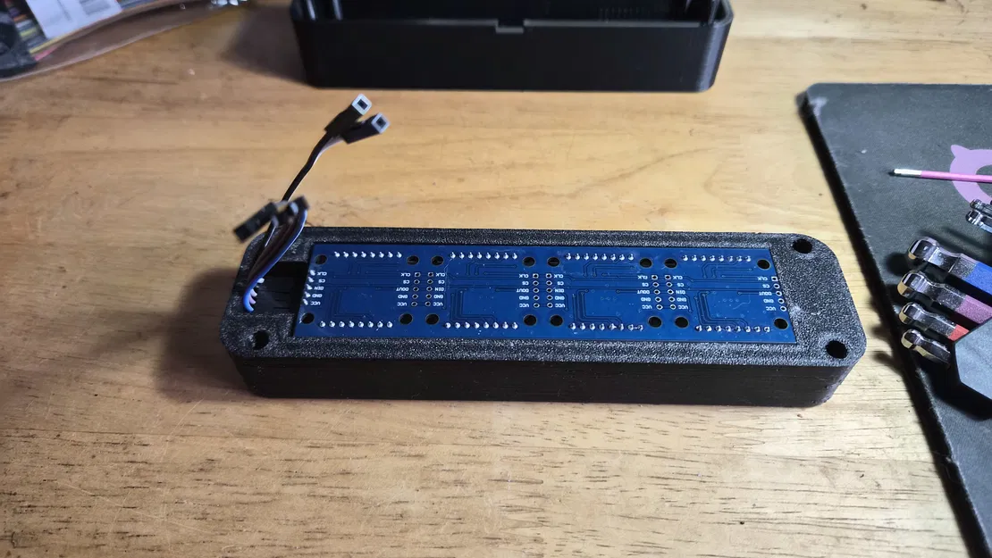 Vỏ đồng hồ ESP32 dev + MAX7219 (Clock housing) - Image 10