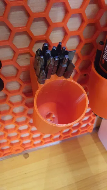 Giá treo tua vít Black Decker và khay đầu bits cho HSW - Image 5