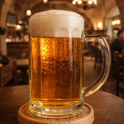 Miếng Lót Ly Bia Gỗ Mộc (Rustical Wood Beer Coaster)