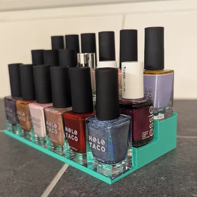 Kệ trưng bày sơn móng tay (Holo Taco) – 18 chai