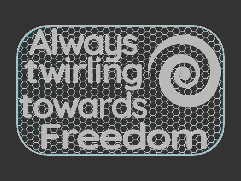 Bảng hiệu “Twirling towards Freedom” - Image 2