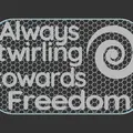 Bảng hiệu “Twirling towards Freedom” - Thumbnail 2