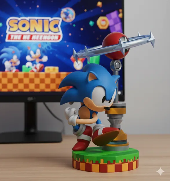 Sonic the Hedgehog – Figure Modular chi tiết cao (20 phần) - Image 1