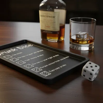 Trò chơi Drunk Dice cho quán pub / Coaster lót ly