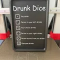 Trò chơi Drunk Dice cho quán pub / Coaster lót ly - Thumbnail 3