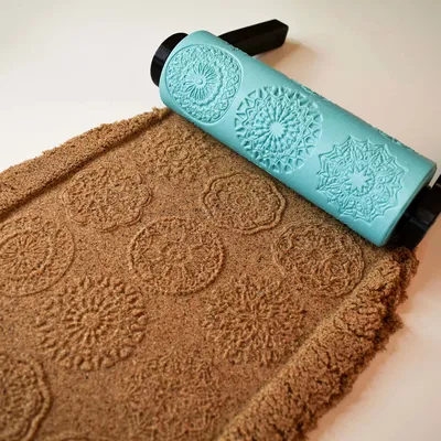 Con lăn tạo vân (Texture Rollers) - Mandalas #8
