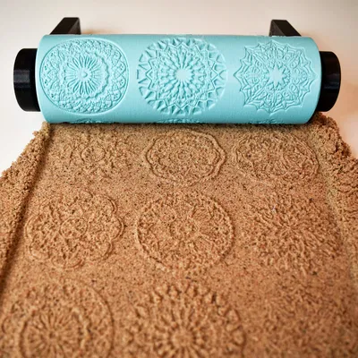 Con lăn tạo vân (Texture Rollers) - Mandalas #8
