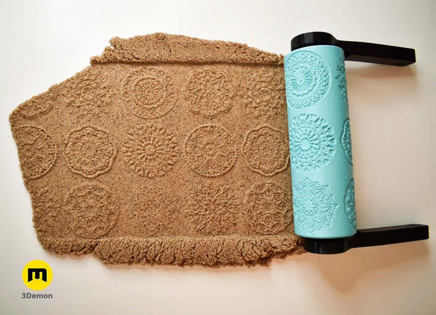 Con lăn tạo vân (Texture Rollers) - Mandalas #8 - Image 4