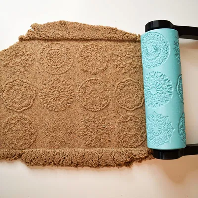 Con lăn tạo vân (Texture Rollers) - Mandalas #8
