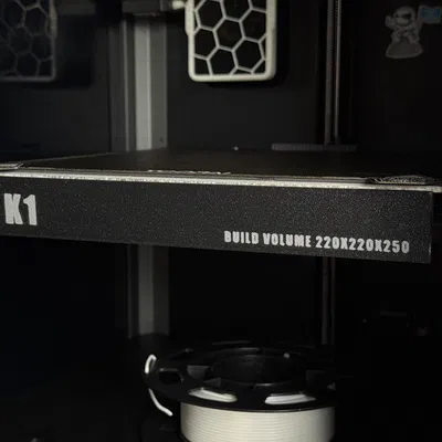 Bảng tên bed K1 (K1 BED NAMEPLATE)