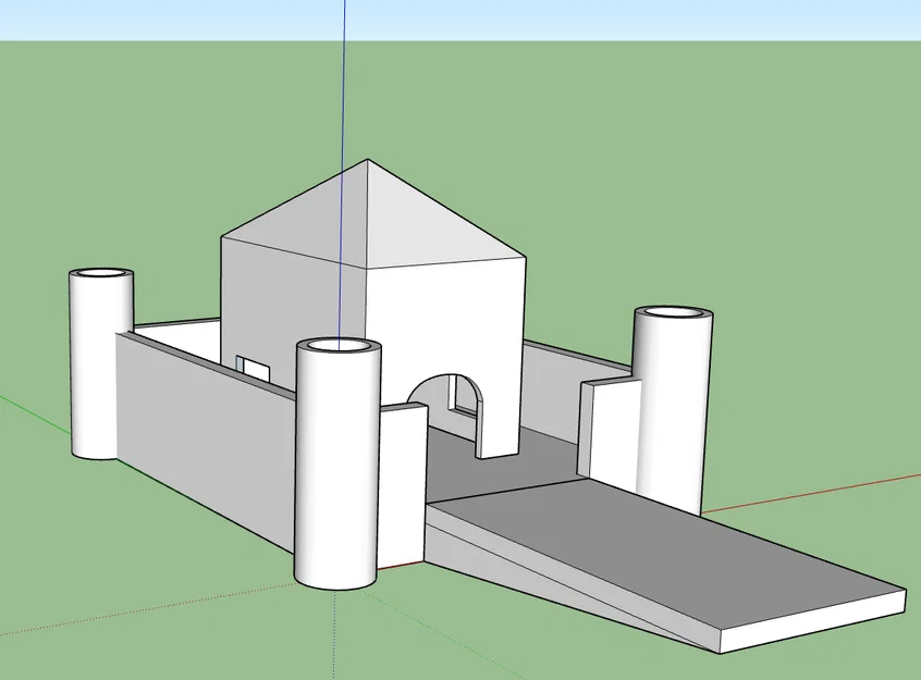 Lâu đài vuông (squared castle) - Image 1