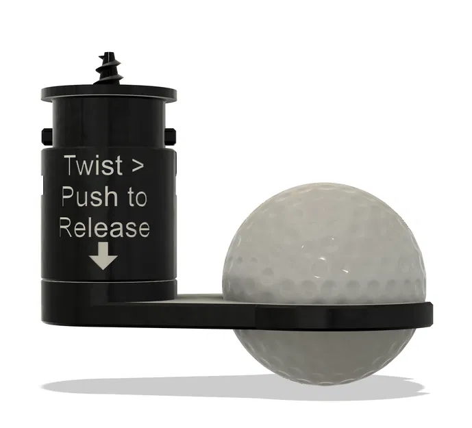 Golf - Đầu gắn nhặt bóng & đặt bóng lên tee (Quick‑Connect Version) - Image 1