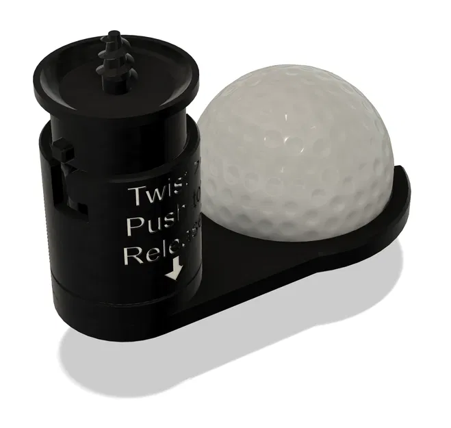 Golf - Đầu gắn nhặt bóng & đặt bóng lên tee (Quick‑Connect Version) - Image 2