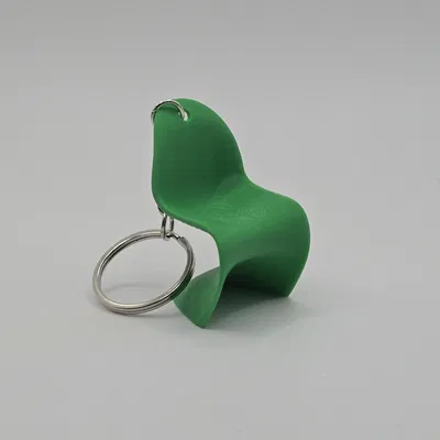 Móc khóa Verner Panton “Stacking Chair” (Remix)