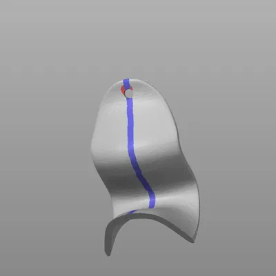 Móc khóa Verner Panton “Stacking Chair” (Remix)